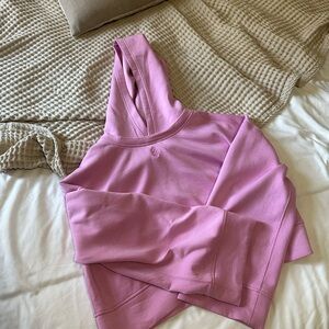 Free People Cropped Hoodie